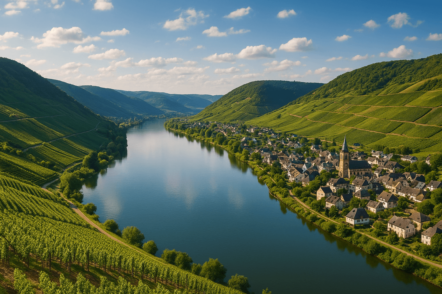 Professionelle Geschäftsreise-Unterkunft mit Moselblick für Firmenkunden